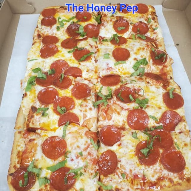 The Honey Pep Pizza.