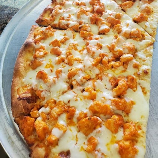Buffalo Chicken Pizza.