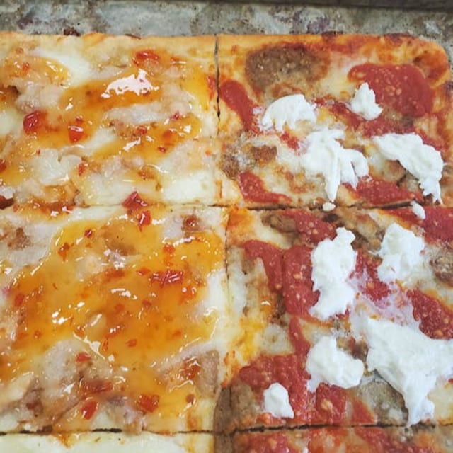 Thai Chili Chicken Pizza.